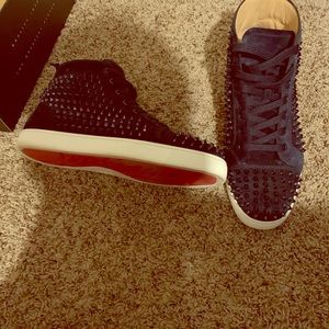 Red Bottoms With Spikes.(Comes with Box.)